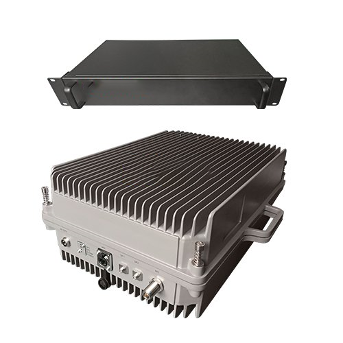  红河TETRA800数字警用集群数字光纤直放站远近端机