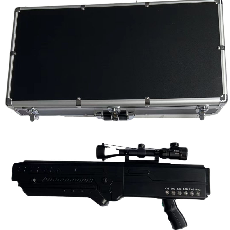  红河手持便携式枪型低空防御反制六通道A型